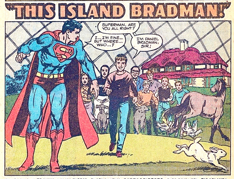 Illustration for article titled The time a billionaire bought his son a starring role in a Superman comic